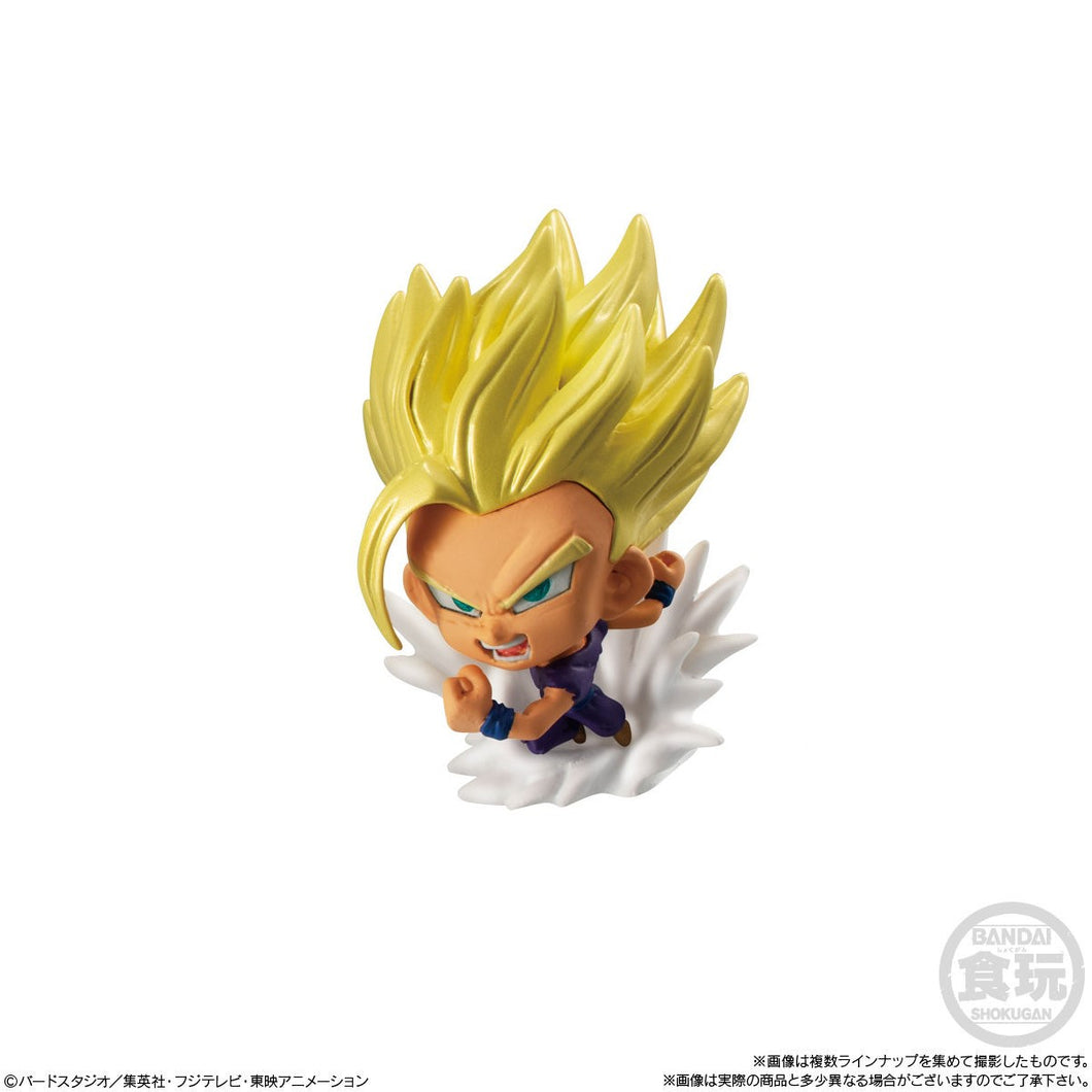 New box, ready-made food and toy box, toy version of BANDAI Warriors Figure 4 04 Dragon Ball Super Dragon Ball GT gt Z Super Gohan style