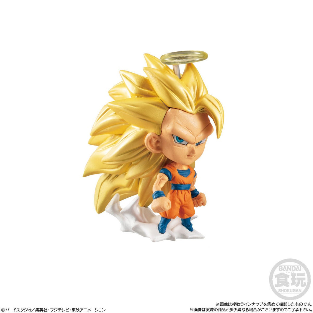 New box, ready-made food and toy box, toy version of BANDAI Warriors Figure 4 04 Dragon Ball Super Dragon Ball GT gt Z Super Goku Super 3 style