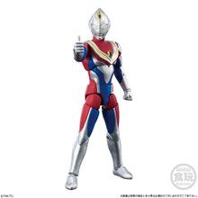 Load image into Gallery viewer, New box information 🌟New arrivals in October🌟 Ready-made version of BANDAI ALPHA ULTRAMAN VOL.3, Superman 3rd bullet, No.2, Ultraman Dina flash type
