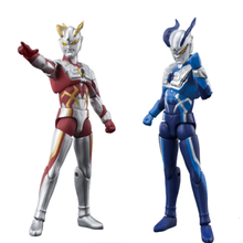 Load image into Gallery viewer, New box information🌟New arrivals in October🌟 Ready-made version of BANDAI ALPHA ULTRAMAN VOL.3, Ultraman Zero, Strong Corona Zero/Luna Miraculous Zero
