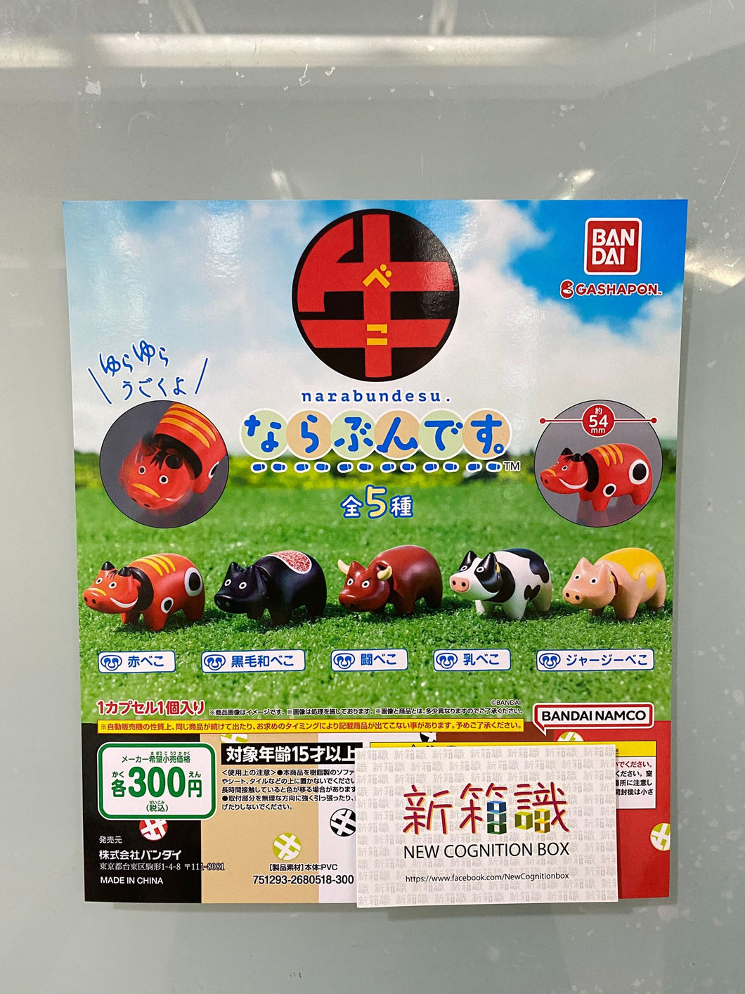 New box information 🌟New arrivals in July🌟 Ready-made brand new gashapon BANDAI beef steak series set of 5 types