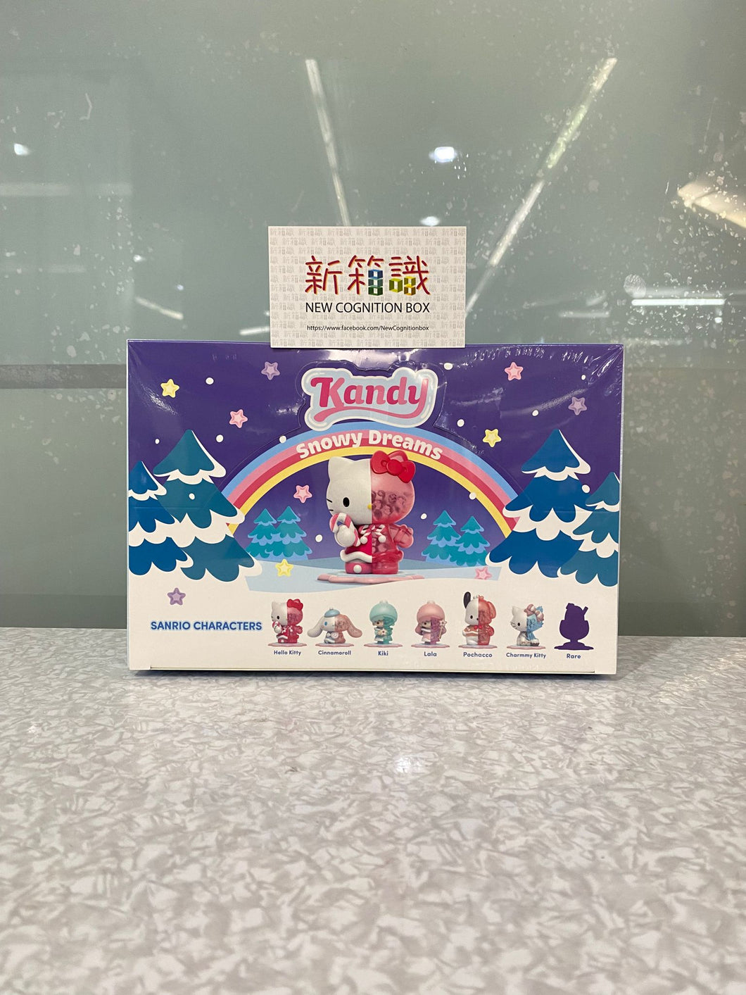 New box knowledge 🌟New arrivals in July🌟 Ready-made brand new Mighty Jaxx blind box model half bean series KANDY x SANRIO Dream Snow Country original box 6 pieces