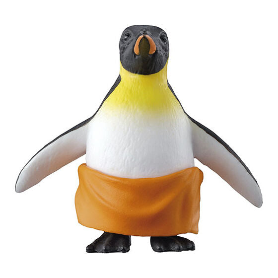 Check out the new box for the current version of BANDAI Gashapon Sauna Animals Animals Vol. 6 Penguin