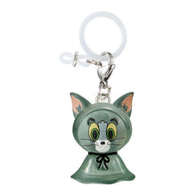 Load image into Gallery viewer, New box information🌟New arrivals in September🌟 Ready-made capsule Hugcot Tom &amp; Jerry Pen Buckle Umbrella Buckle Keychain Tom Cat
