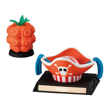 Load image into Gallery viewer, New box information 🌟 New arrivals in September 🌟 Ready-made version of BANDAI gashapon GASHAPON! COLLECTION ONE PIECE 2 One Piece Collection Series 2nd Edition Buggy’s Hat &amp; Split Fruit 
