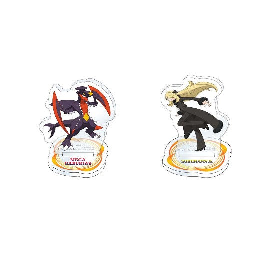 New box information 🌟New arrivals in October🌟 Ready-made gashapon Bandai Pokemon POKEMON Pokemon character acrylic stand-up card 3rd mini stand-up card Bamboo Orchid Double Ax Battle Dragon