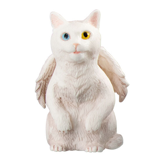 New box information 🌟New arrivals in May🌟 Ready stock version of BANDAI Gacha MACHIBOKE Unconfirmed Creature Waiting Series 3rd Flying Cat White UMA