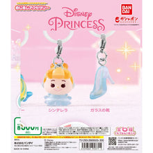 Load image into Gallery viewer, New box information🌟New arrivals in July🌟BANDAI capsule DISNEY PRINCESS PERSONAL MARKER Disney Princess Sunny Doll Umbrella Decorative Pendant Cinderella Pair
