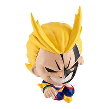 Load image into Gallery viewer, New box information 🌟New arrivals in August🌟 BANDAI Gashapon My Hero Academia Collection Figures 2nd Edition Set of 4 All Might Shota Aizawa Endeavor Hawks
