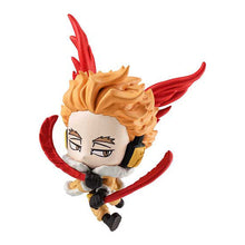 Load image into Gallery viewer, New box information 🌟New arrivals in August🌟 BANDAI Gashapon My Hero Academia Collection Figures 2nd Edition Set of 4 All Might Shota Aizawa Endeavor Hawks
