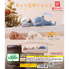 Load image into Gallery viewer, New box information 🌟 New arrivals in September 🌟 Ready-made version of the cute animal head-supporting series of gashapon, the second hamster
