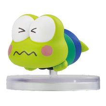 Load image into Gallery viewer, New box information 🌟New arrivals in November🌟 Gashapon version BANDAI Crayon Shin-chan xSANRIO queue series Sato Masao Big Eyed Frog Dragon Frog Boy
