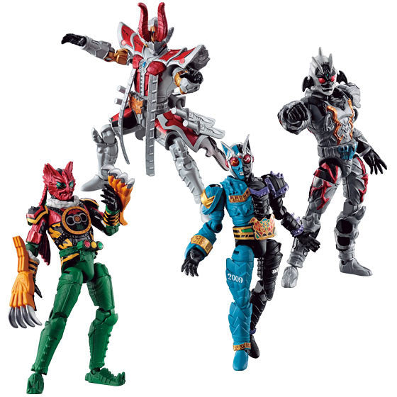 New box identification box: Kamen Rider, Gaiden 2, ZI-O, Another Rider Fourze, Rocket w Cyclone, Den-O OOO, Kamen Rider Alien Monster Gashapon, Creative Super Motion