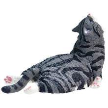 Load image into Gallery viewer, New box information🌟New arrivals in May🌟 Ready-made Japanese version of the gashapon YELL ねむいcat fat cat sleeping sleep training gray striped cat
