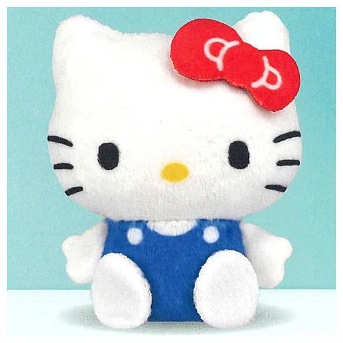 New box information 🌟 New arrivals in April 🌟 New gashapon dream house Sanrio Sanrio character sitting figure plush pin brooch decorated doll Hello Kitty 