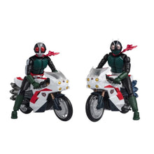 Load image into Gallery viewer, New box information🌟New arrivals in September🌟 Ready-made brand new SHODO XX New Kamen Rider No. 1 &amp; Motorcycle Set / SHODO XX New Kamen Rider No. 2 &amp; Motorcycle Set
