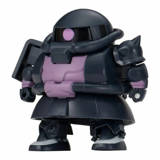 New box introduction Bandai's new ready-made version of Mobile Suit Gundam Zaku style series Exceed Model SD-MS02 High Mobility Type ザクⅡ (Black Three Stars)