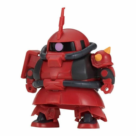 New box introduction Bandai's new ready-to-use version of Mobile Suit Gundam Zaku style series Exceed Model SD-MS02 high-mobility type ザクⅡ (ジョニー・ライデン machine)