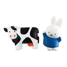 Load image into Gallery viewer, New box information 🌟New arrivals in February🌟 Bandai Gashapon Miffy Miffy Bunny Animal Series Small Clip Vol. 2 Stationery Folder Clip Cow
