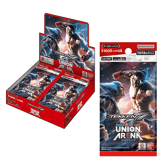 新作ボックスチェック🌟 10月新入荷🌟 既製ゲームカード UNION ARENA カードパック 鉄拳7 [UA13BT]