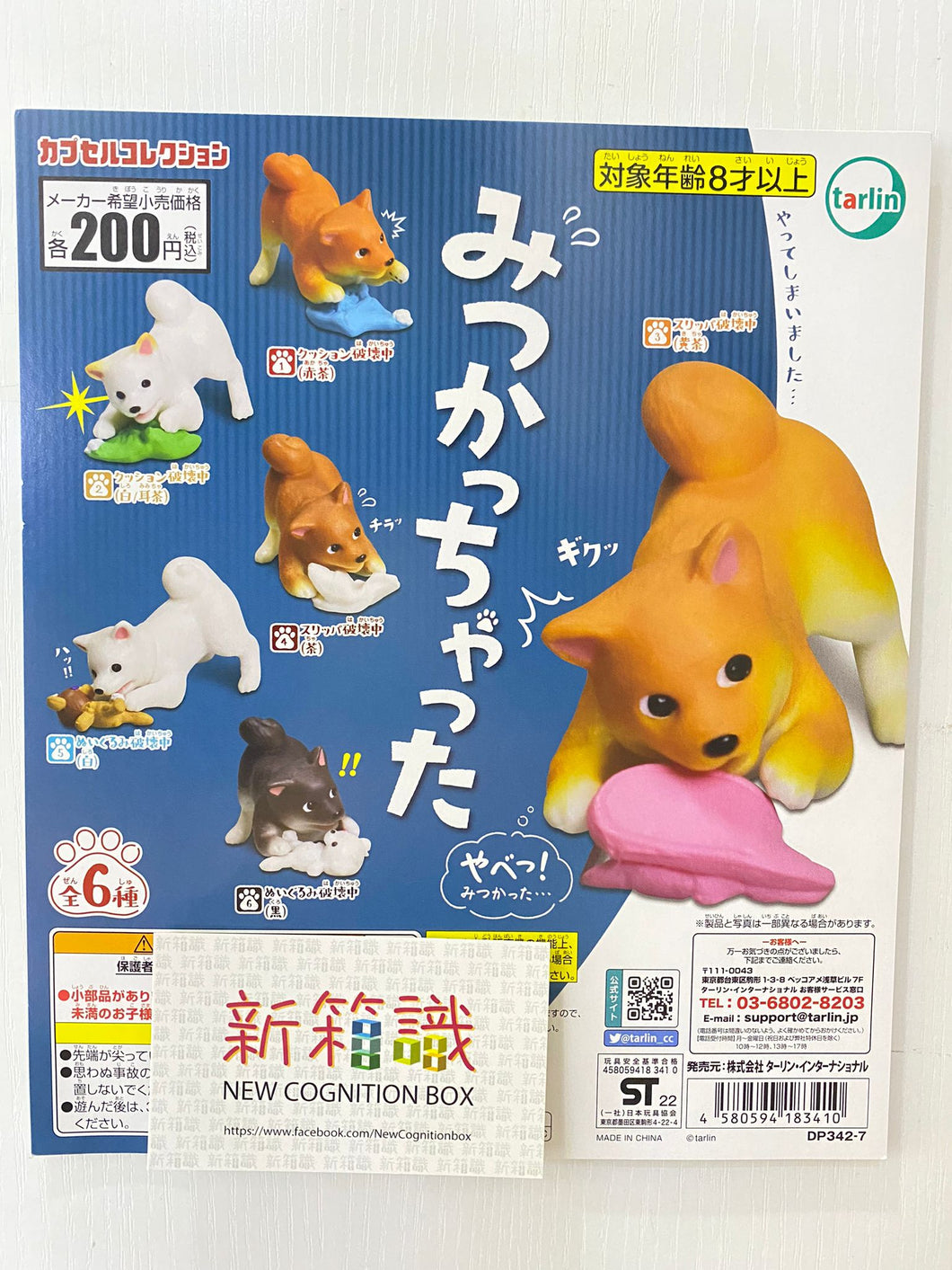 New box knowledge 🌟New arrivals in October🌟 Spot Japanese version of Gacha Wangji has been discovered, all 6 types of Gacha Gacha Tarlin Shiba Inu dog animal figure