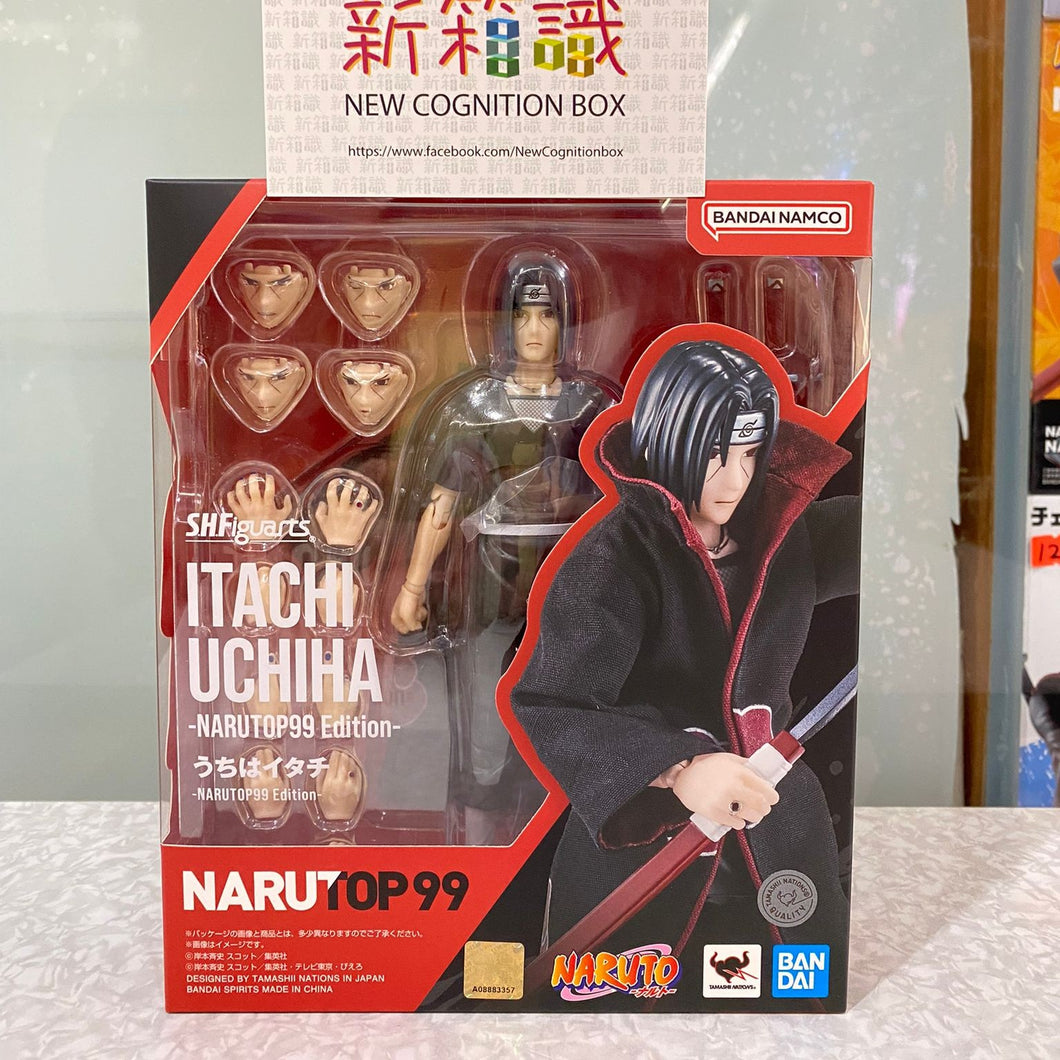 新箱識 🌟 8月新貨🌟  現貨 行版  全新 BANDAI  SHF 宇智波鼬 -NARUTOP99 Edition-