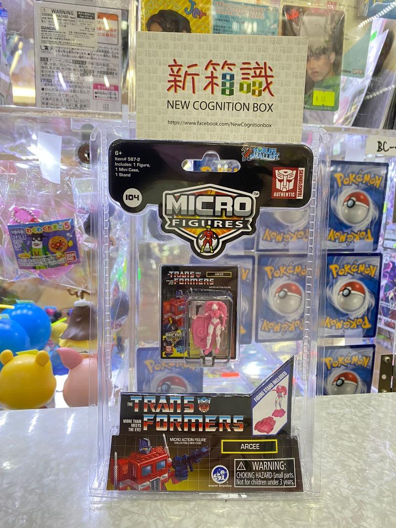 新箱識 🌟 9月新貨🌟  現貨 行版 單款 World's Smallest Mini 迷你 袖真 經典 玩具 遊戲 經典迷你玩具系列-變形金剛人物公仔第二彈   雅希