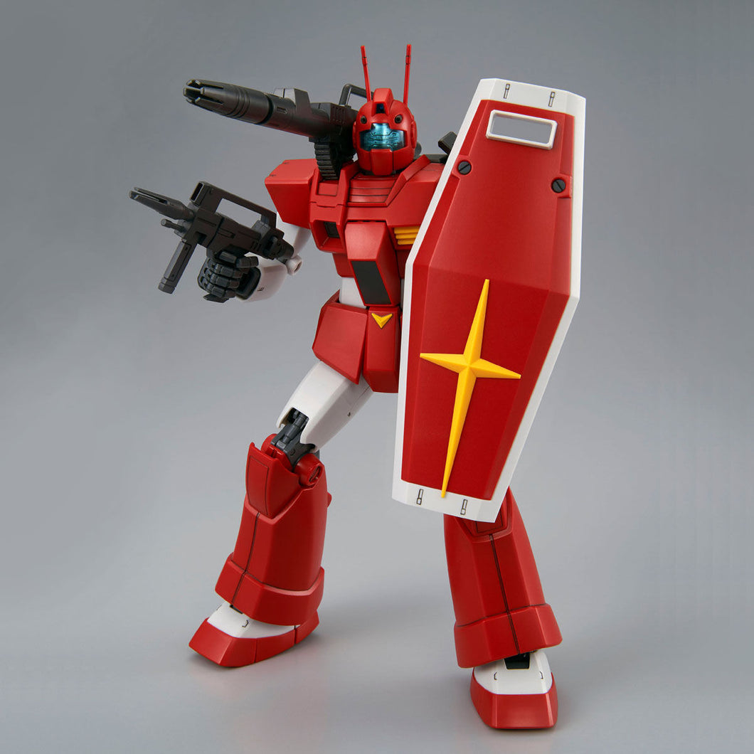 新箱識 🌟2月新貨🌟 現貨 行版 魂限 模型 MG 1/100 GM CANNON [RED HEAD](JABURO DEFENSE FORCE TYPE) 吉姆加農 紅頭