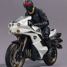 Load image into Gallery viewer, New box information 🌟 New arrivals in March 🌟 Bandai Brand new unopened PB soul SHFiguarts BATTA-AUGS CYCLONE SHIN MASKED RIDER Massive phase mutation locust monster driving cyclone motorcycle
