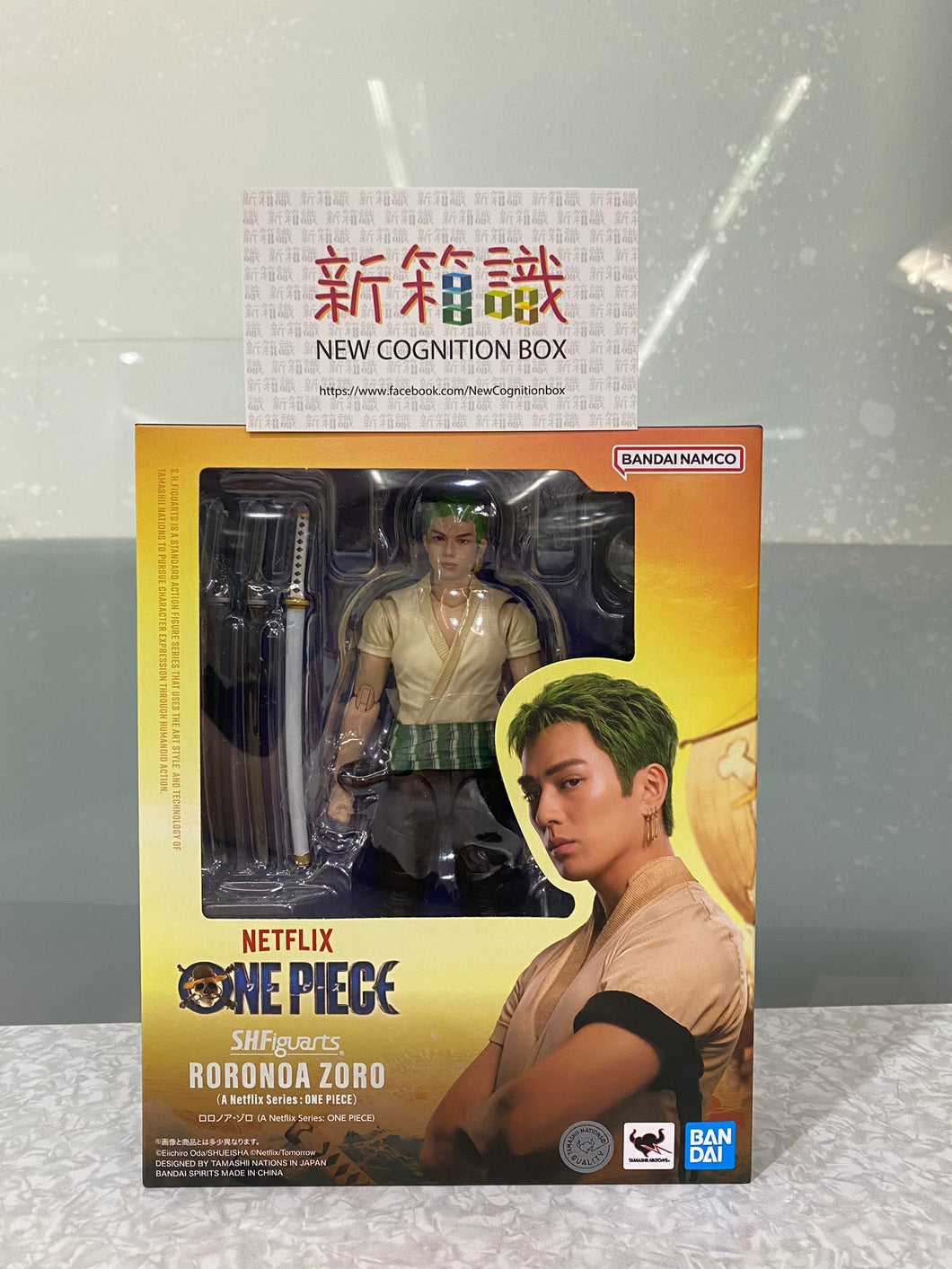 New box knowledge 🌟 New arrivals in February 🌟 Ready new version of SHF Loloa Zoro Netflix: ONE PIECE 