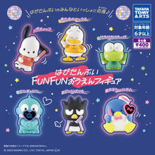 將圖片載入圖庫檢視器 新箱識 🌟3月新貨🌟 現貨 日版 扭蛋 Sanrio Characters Hapidanbui FUNFUN應援團 套裝 SAM 企鵝
