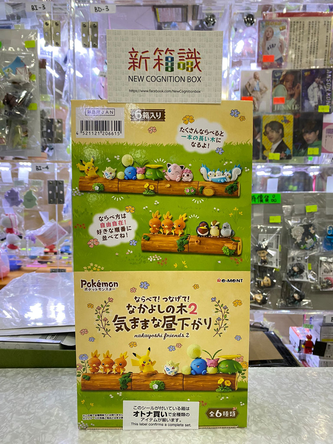 新箱識 🌟 10月新貨🌟  現貨 行版 全新 原盒全套6款 Re ment Rement Re-ment Pokemon 寵物小精靈 精靈寶可夢 寶可夢 好朋友 系列 Vol 2 第二彈 木頭 木 無憂無慮的下午 比卡超 皮卡丘 波波 波波球 小刺蛋 火稚