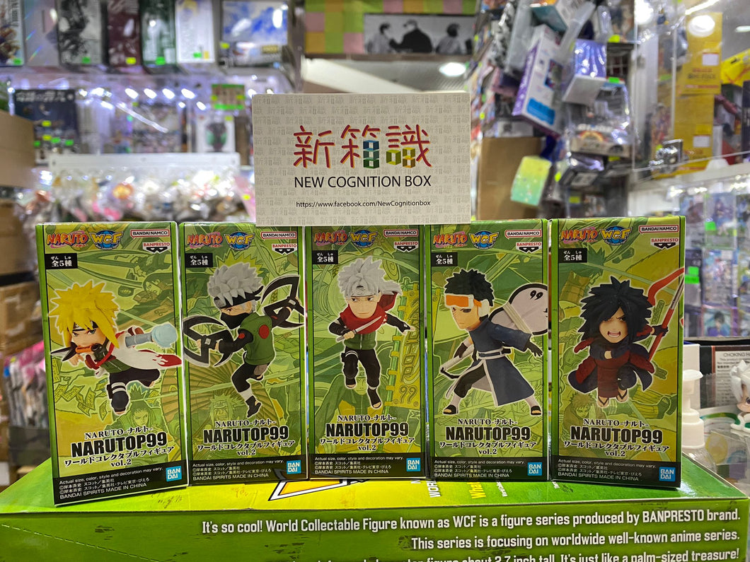 New box knowledge 🌟New goods in December🌟Ready stock version of the scenery wcf Naruto NARUTOP99 second bomb set of 5 styles