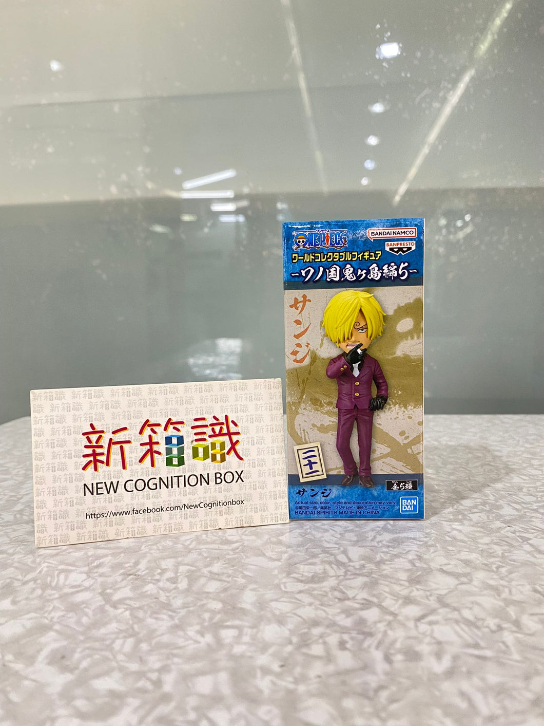 New box information 🌟New arrivals in March🌟 Official version of Bandai WCF One Piece Wano Country Onigashima Chapter 5th Edition Sanji