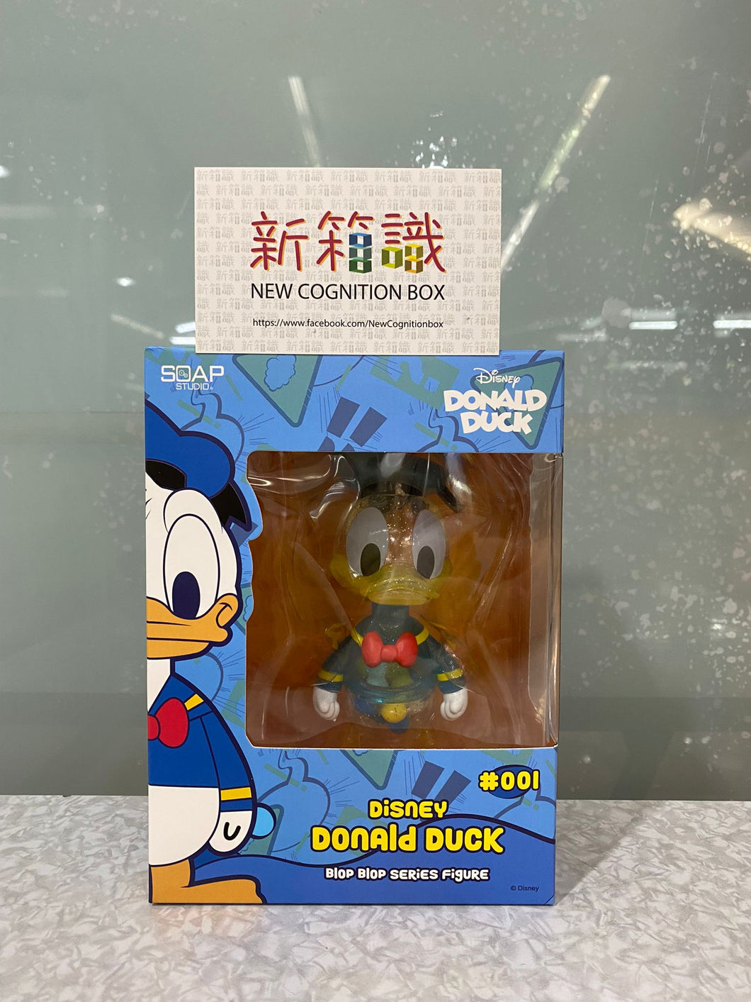 New box identification 🌟New arrivals in September🌟In-stock version of Disney 100 Donald Duck #001 001 1 Blop Blop Series Figure SOAP STUDIO Series Figure