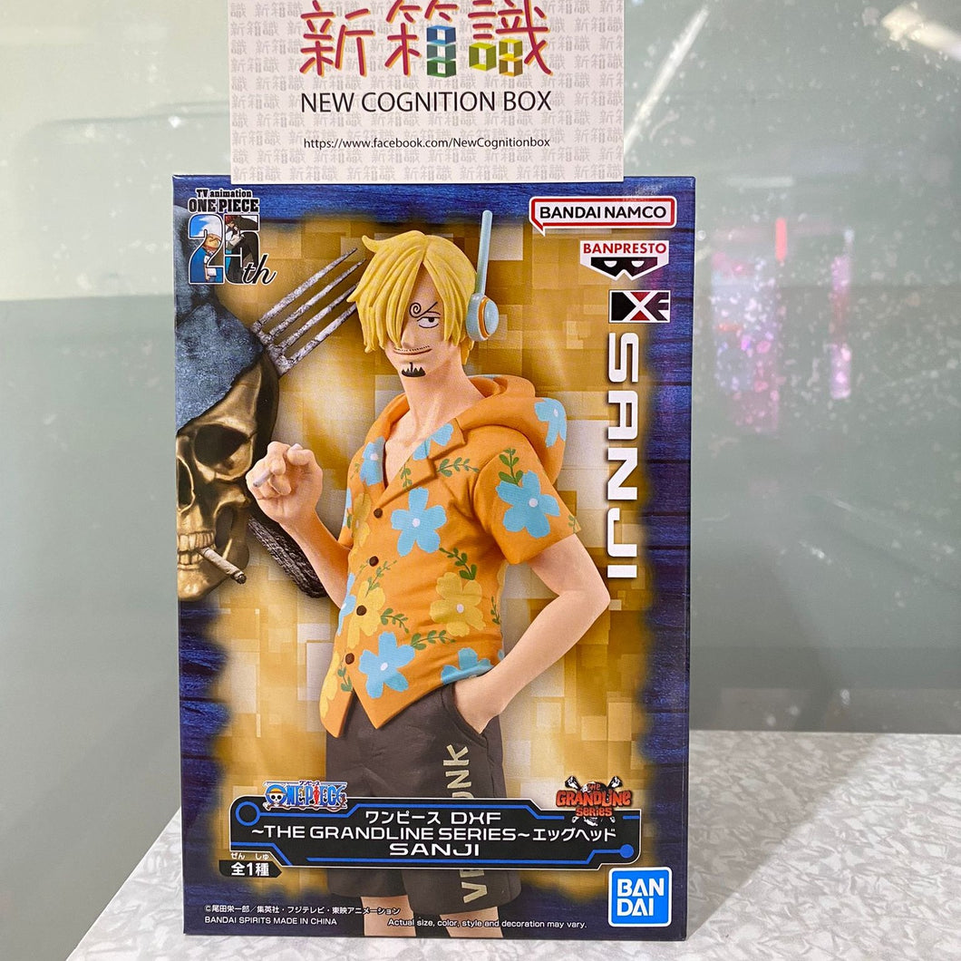 New box information 🌟 New arrivals in July 🌟 Ready new version of BANDAI DXF One Piece THE GRANDLINE SERIES Sanji Mirai Island Egg Head Chapter Style 