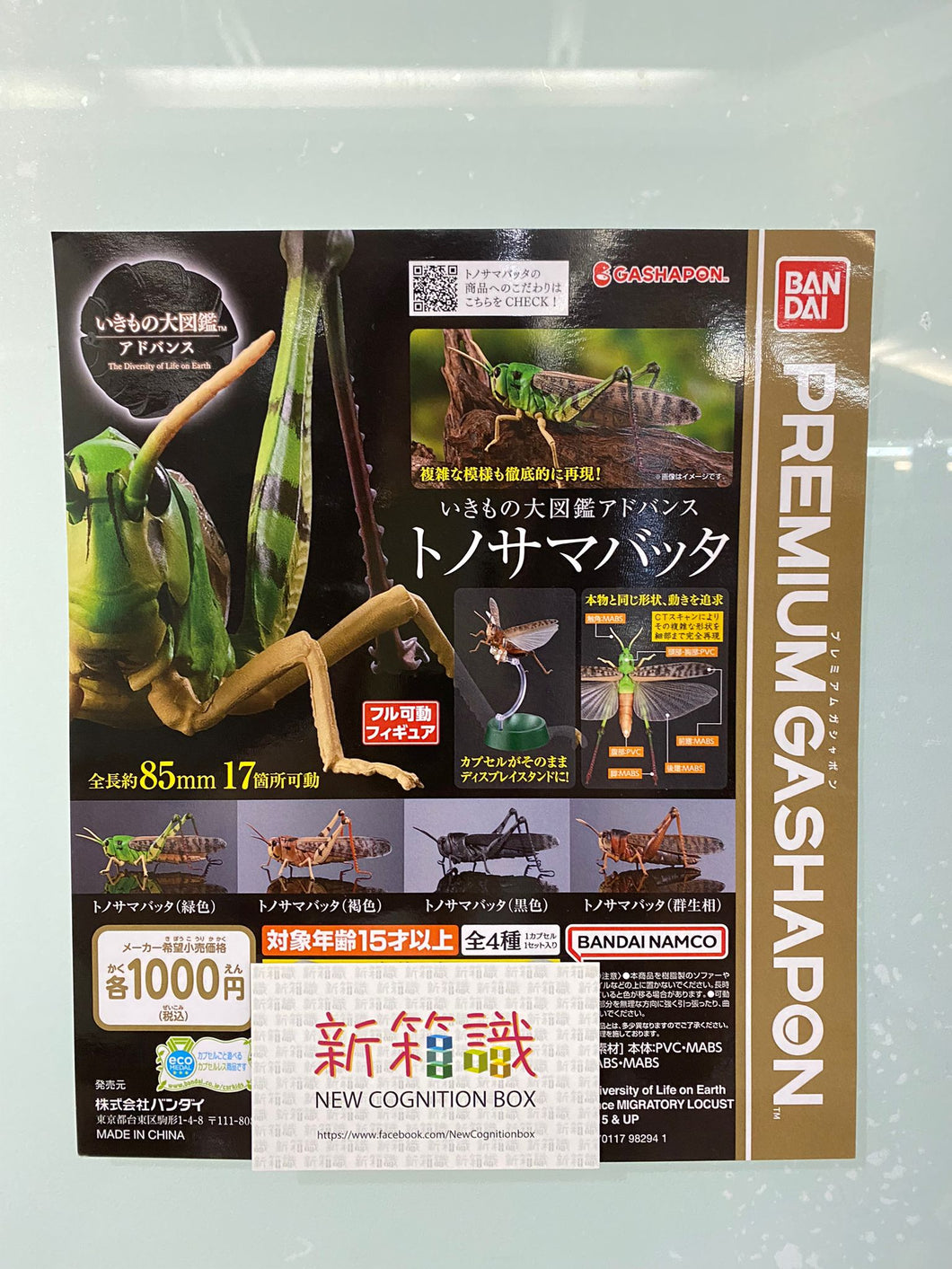 新ボックス情報 🌟6月新入荷🌟 The Diversity of Life on Earth Advance トミカミノバッタ 大図説 バッタ風シリーズ（4種1セット）