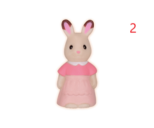 Load image into Gallery viewer, New box information 🌟New arrivals in January🌟 Ready stock Japanese version of gashapon tarlin Forest Family Mini Doll Chocolate Rabbit Mom 2
