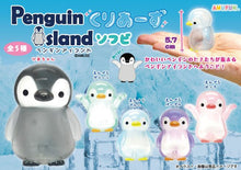 Load image into Gallery viewer, New box information 🌟New arrivals in July🌟 Ready stock Japanese version amuse penguin island super cute transparent soft penguin blue penguin
