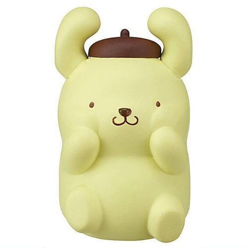 New box information 🌟 New arrivals in December 🌟 Ready-made Japanese version of gashapon Takara Tomy Sanrio character hasamau stuck little doll Budian dog 