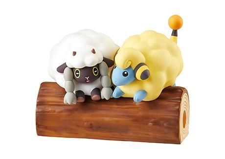 Check out the new box, ready-made version of boxed egg, Re-ment, good friend series, wooden pet on the tree, Pokemon, Meli wool braided sheep 