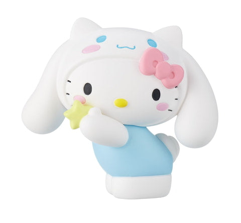 New box information ❗HELLO KITTY ❗ Ready-made Japanese version of the gashapon Takara Tomy SANRIO pretending to be a cinnamon dog series