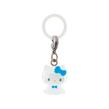 Load image into Gallery viewer, New box introduction Hello Kitty Blue Pair Sanrio Character Doll Shape Sunny Day Doll Umbrella Decoration No. 2 02 Pendant Pendant Keychain
