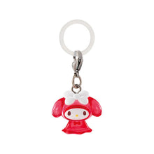 Load image into Gallery viewer, New box introduction My Melody Red Pair Sanrio Character Doll Shape Sunny Day Doll Umbrella Decoration No. 2 02 Pendant Pendant Keychain
