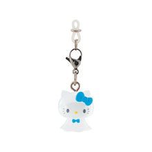 Load image into Gallery viewer, New box introduction Hello Kitty Blue Pair Sanrio Character Doll Shape Sunny Day Doll Umbrella Decoration No. 2 02 Pendant Pendant Keychain
