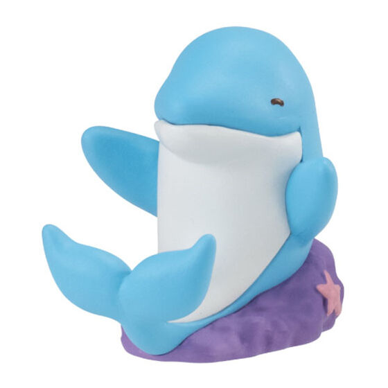 Check out the new box for the current stock version of Gacha BANDAI marine life pen holder dolphin pen holder